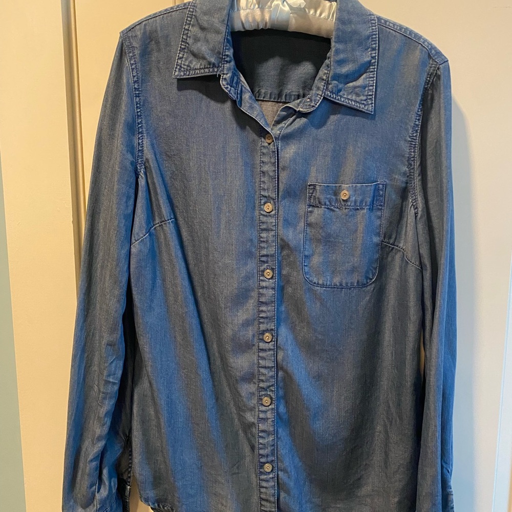 Merona Blue Denim Shirt